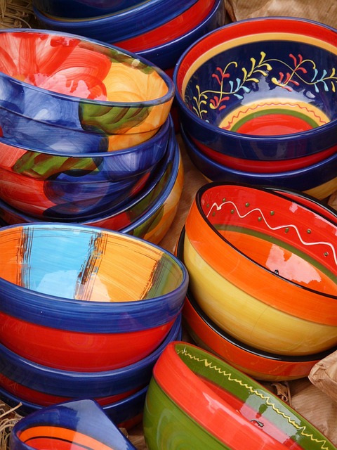 bols multicolores